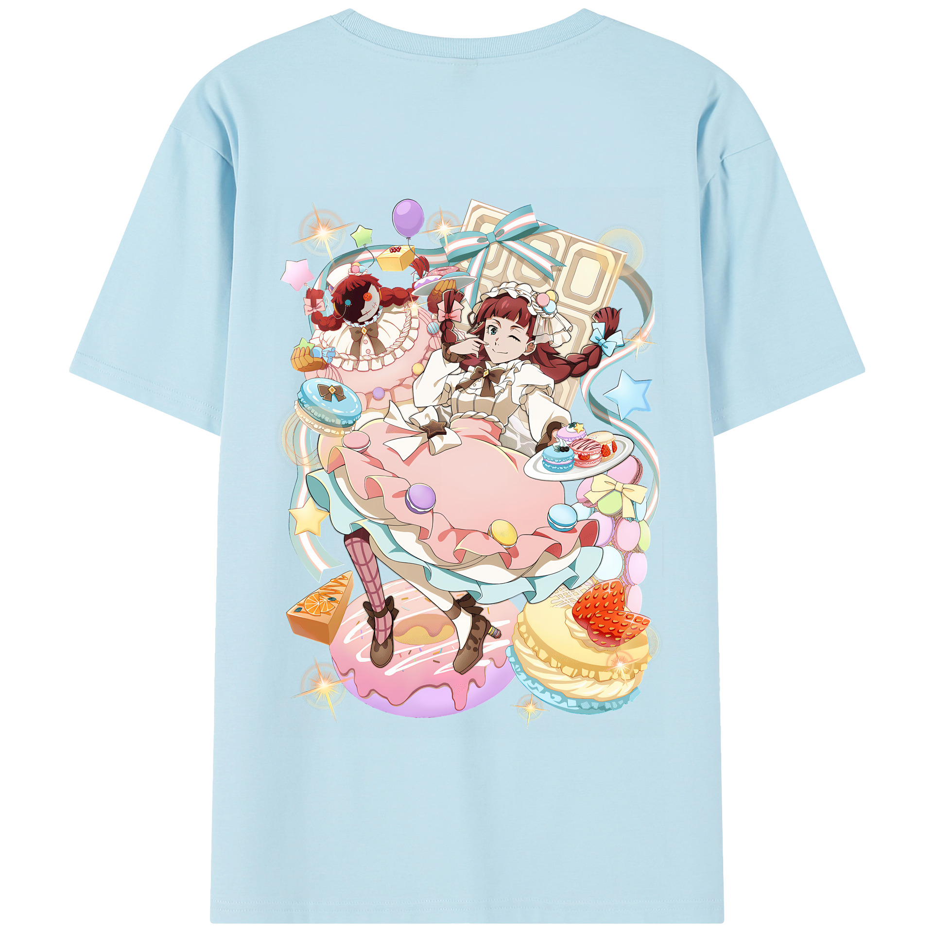 （画像用） 文豪ストレイドッグス Bungo Stray Dogs 綿100％半袖Tシャツ（背面プリント）
